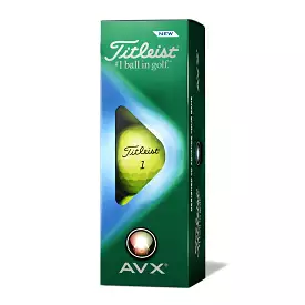 Titleist AVX Yellow Sleeve