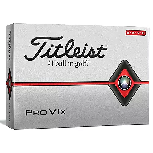 Titleist Pro V1x Golf Balls ( One Dozen )