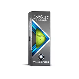 Titleist Tour Speed Yellow (Sleeve)