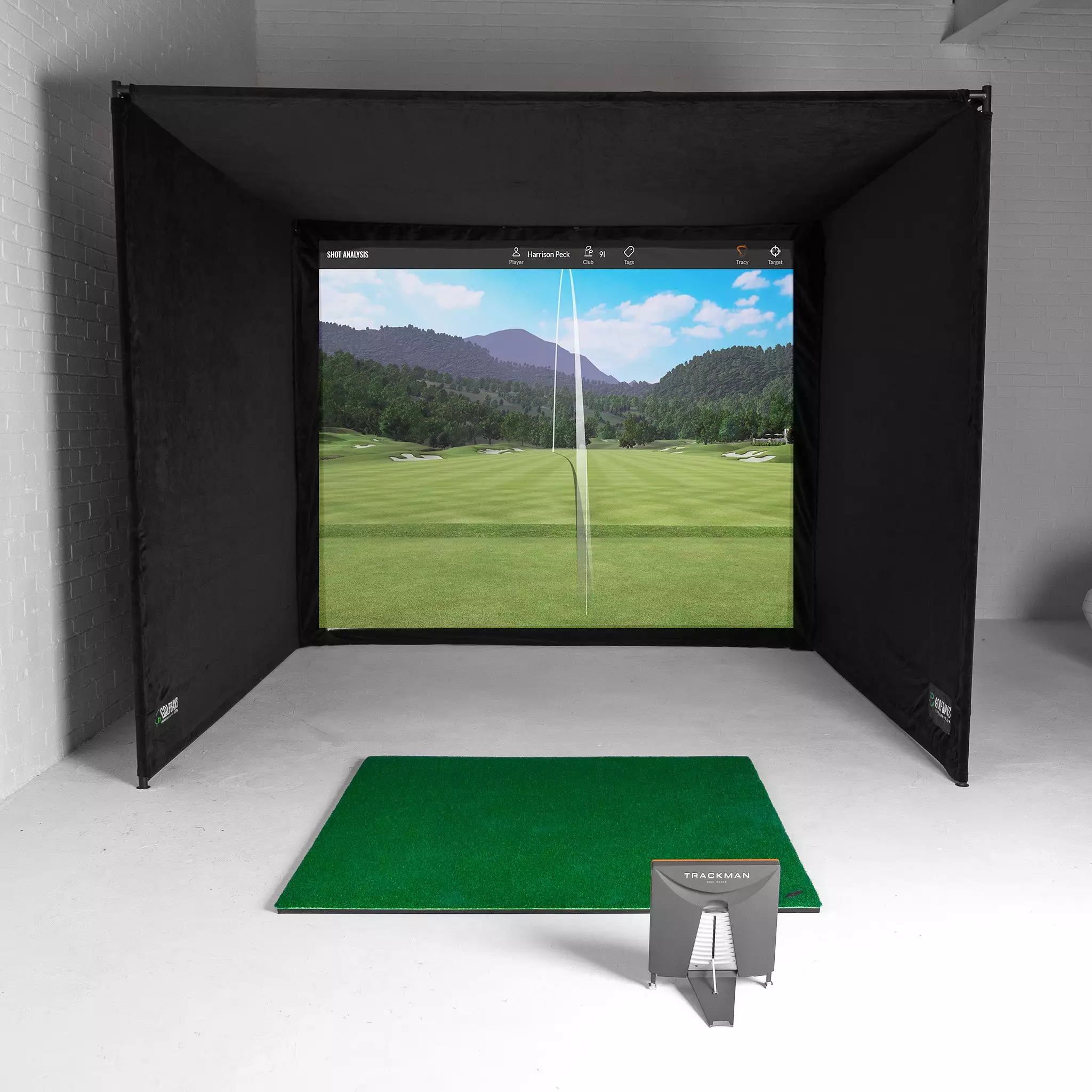 Trackman 4 Home Golf Simulator Bundle