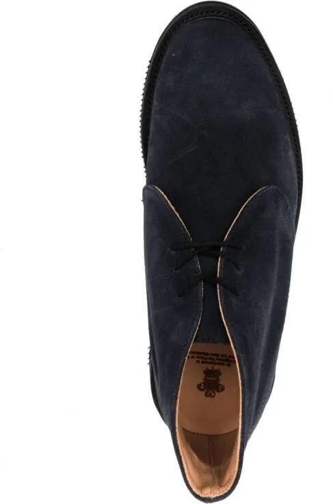 Tricker's Aldo Chukka suede ankle boots Blue