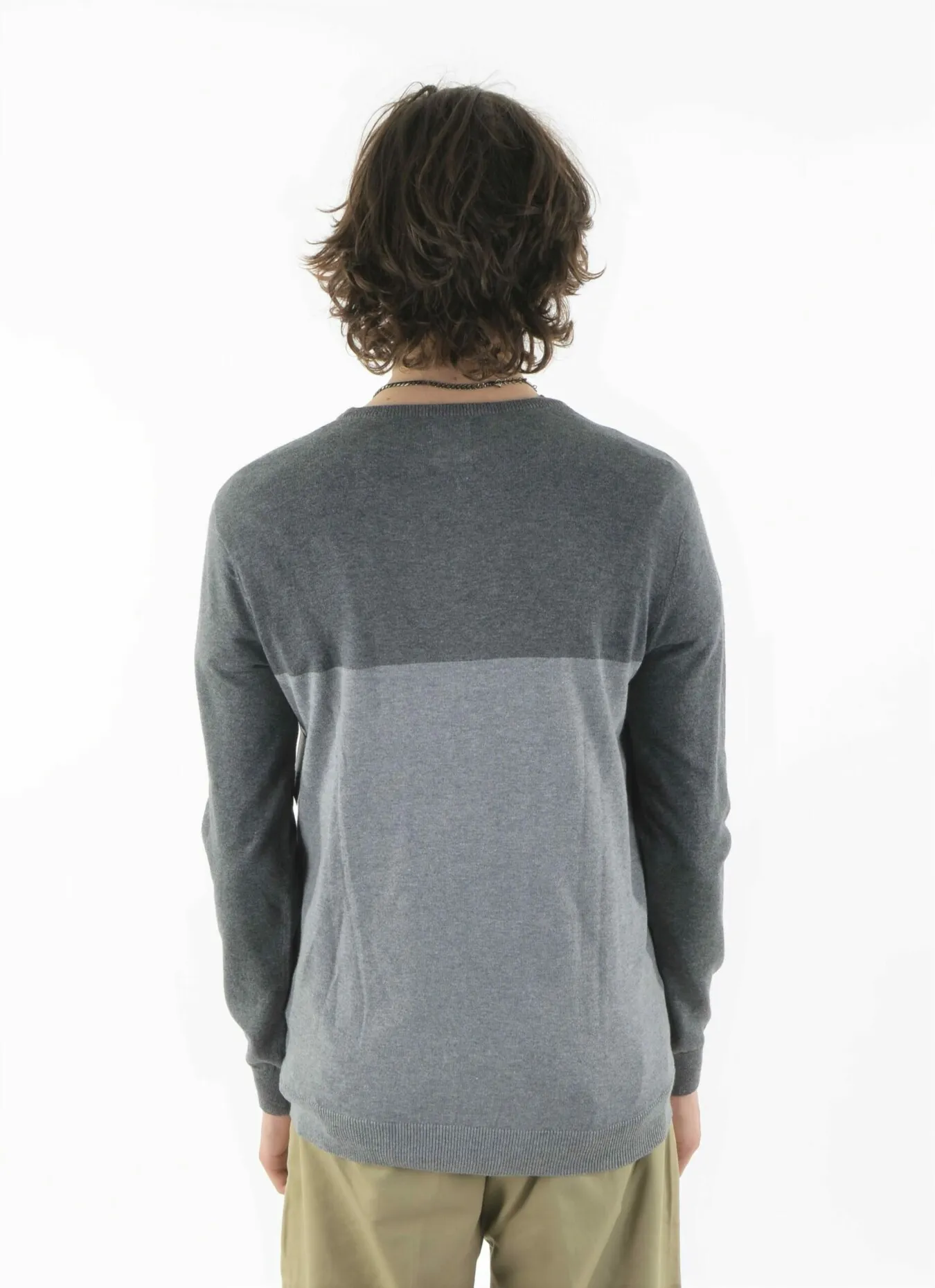 VOLCOM ALDO SWEATER MAGLIONE GRIGIO