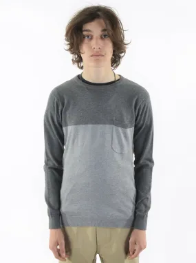 VOLCOM ALDO SWEATER MAGLIONE GRIGIO