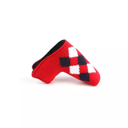 Volf Golf Classic Knit Putter Cover - Red