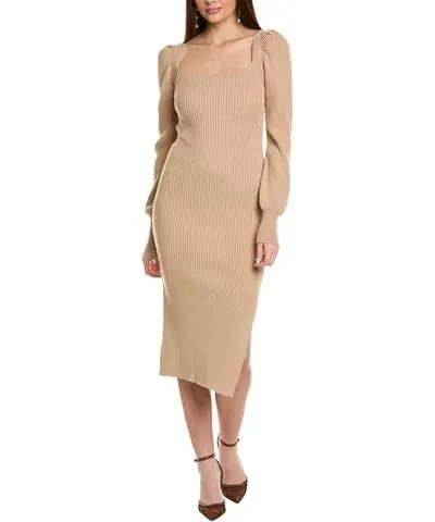 WAYF Ribbed Sweaterdress