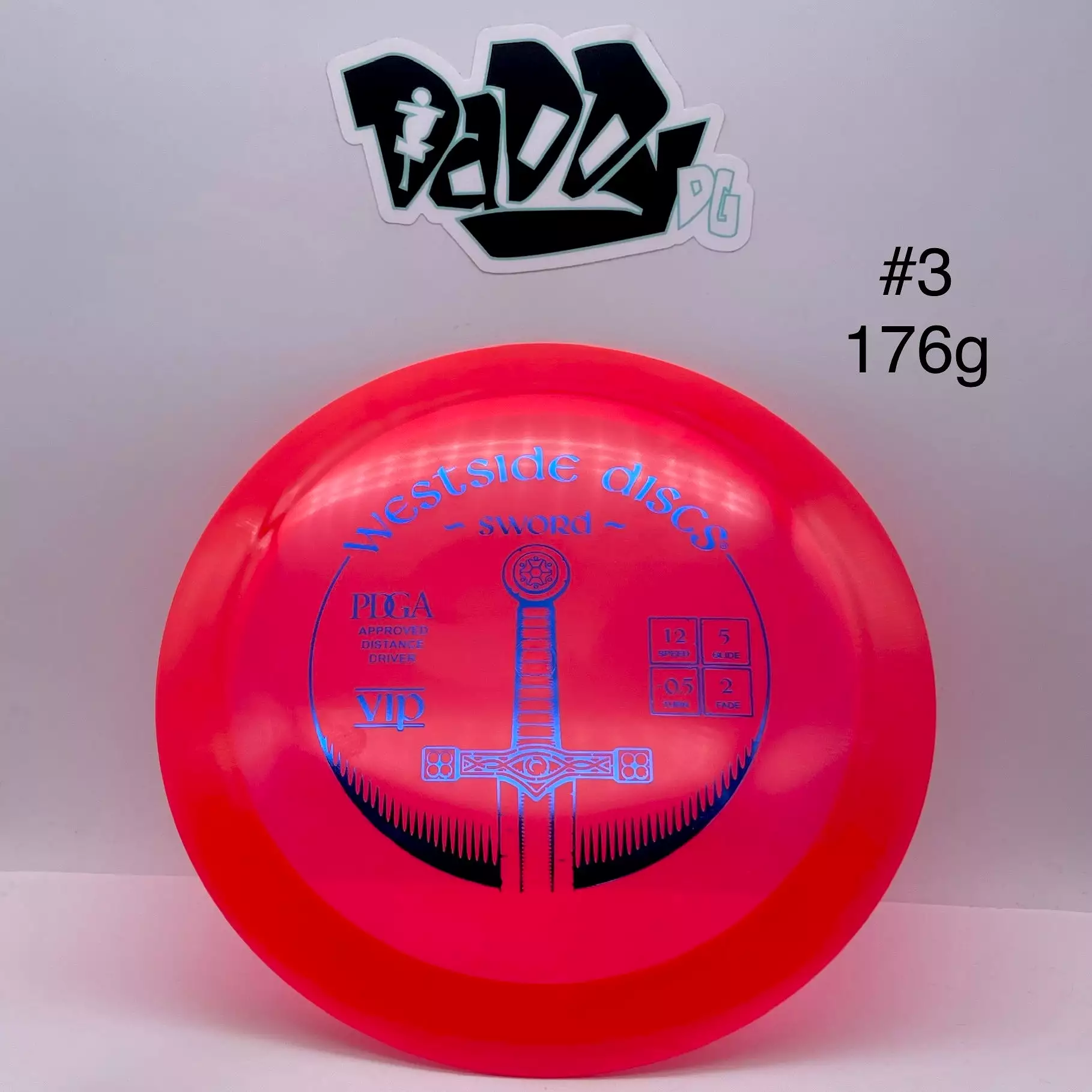 Westside Discs Sword VIP Distance Driver