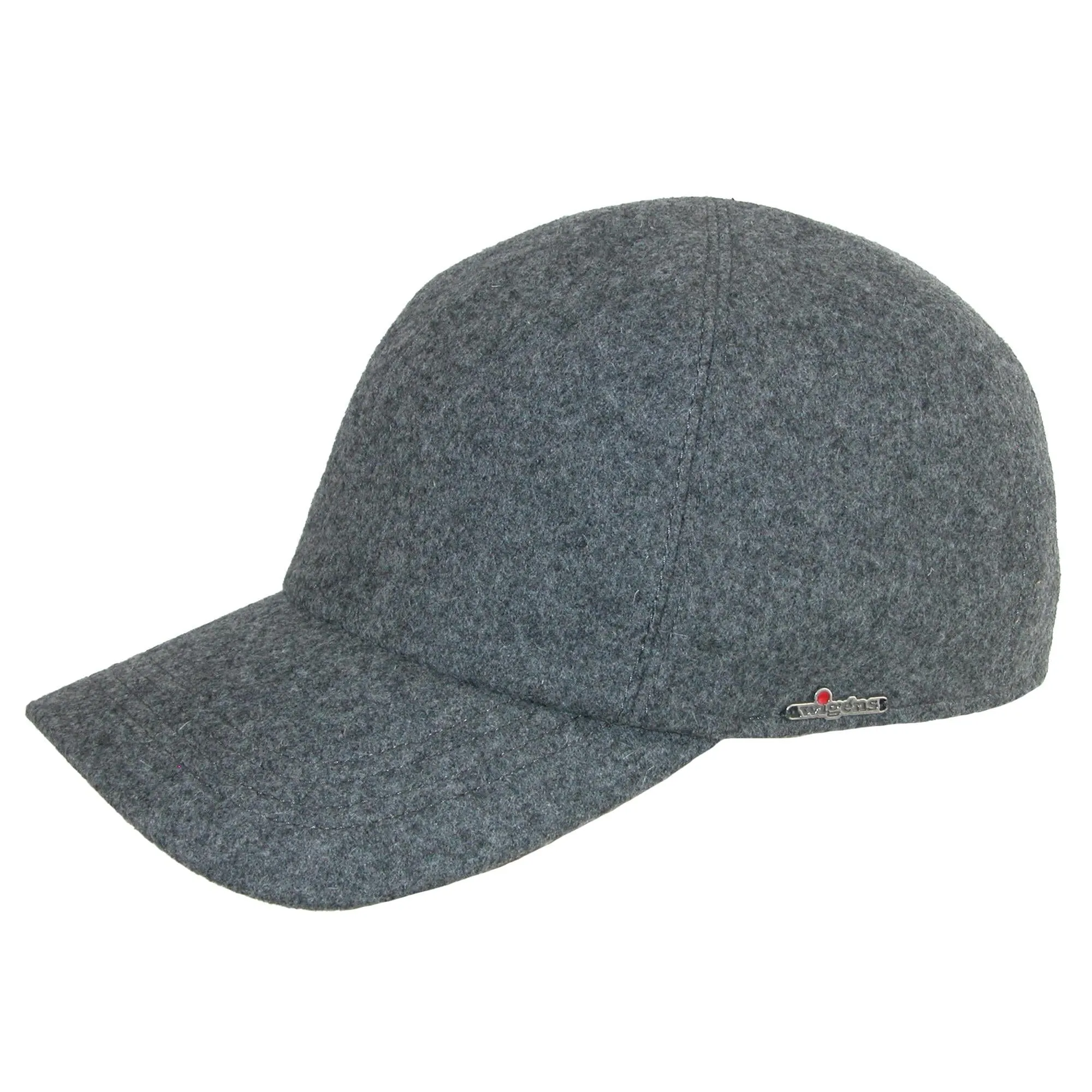 Wigens Men's Wool Baseball Cap with Earflaps