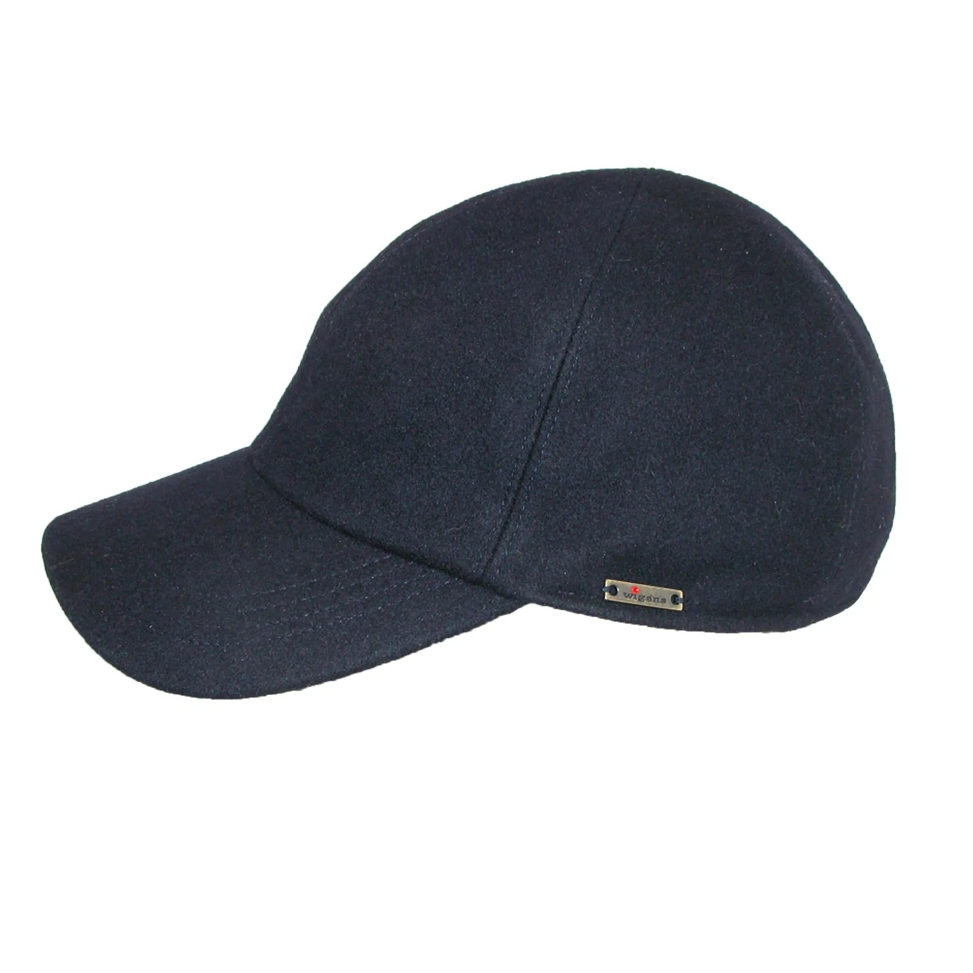 Wigens Men's Wool Baseball Cap with Earflaps