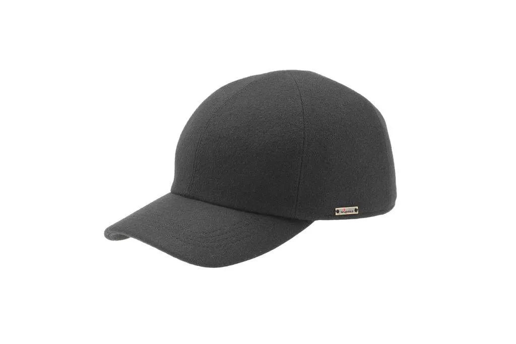 Wigens Men's Wool Baseball Cap with Earflaps